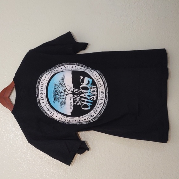 NEW NEVER USED TASTE OF CHAOS 2006 CONCERT TSHIRT SIZE M - Picture 4 of 10